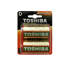 Toshiba Heavy Duty D Carbon Zink ( R20 /1.5 V) / 2 Pcs
